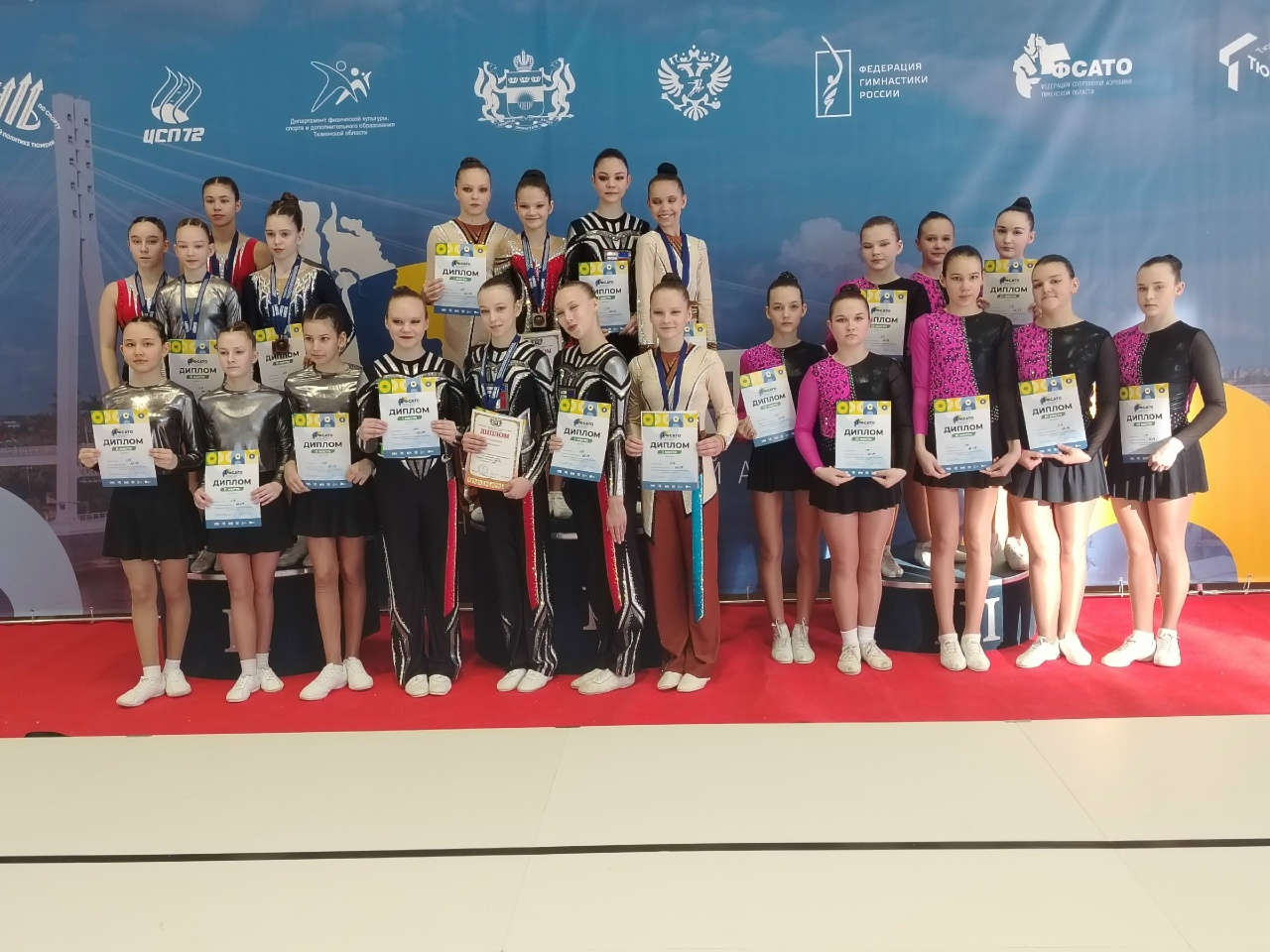 Чемпионат и Первенство Тюменской области по спортивной аэробике (п. Боровский, март 2026)