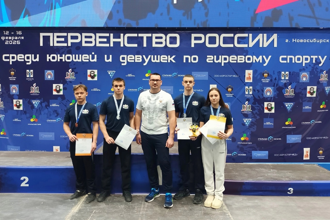 Первенство России среди юношей и девушек по гиревому спорту (г. Новосибирск)