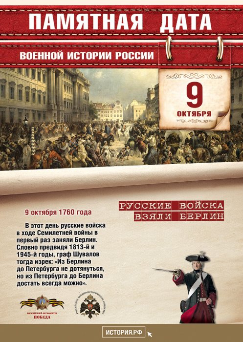 Памятные даты 9 октября 2022