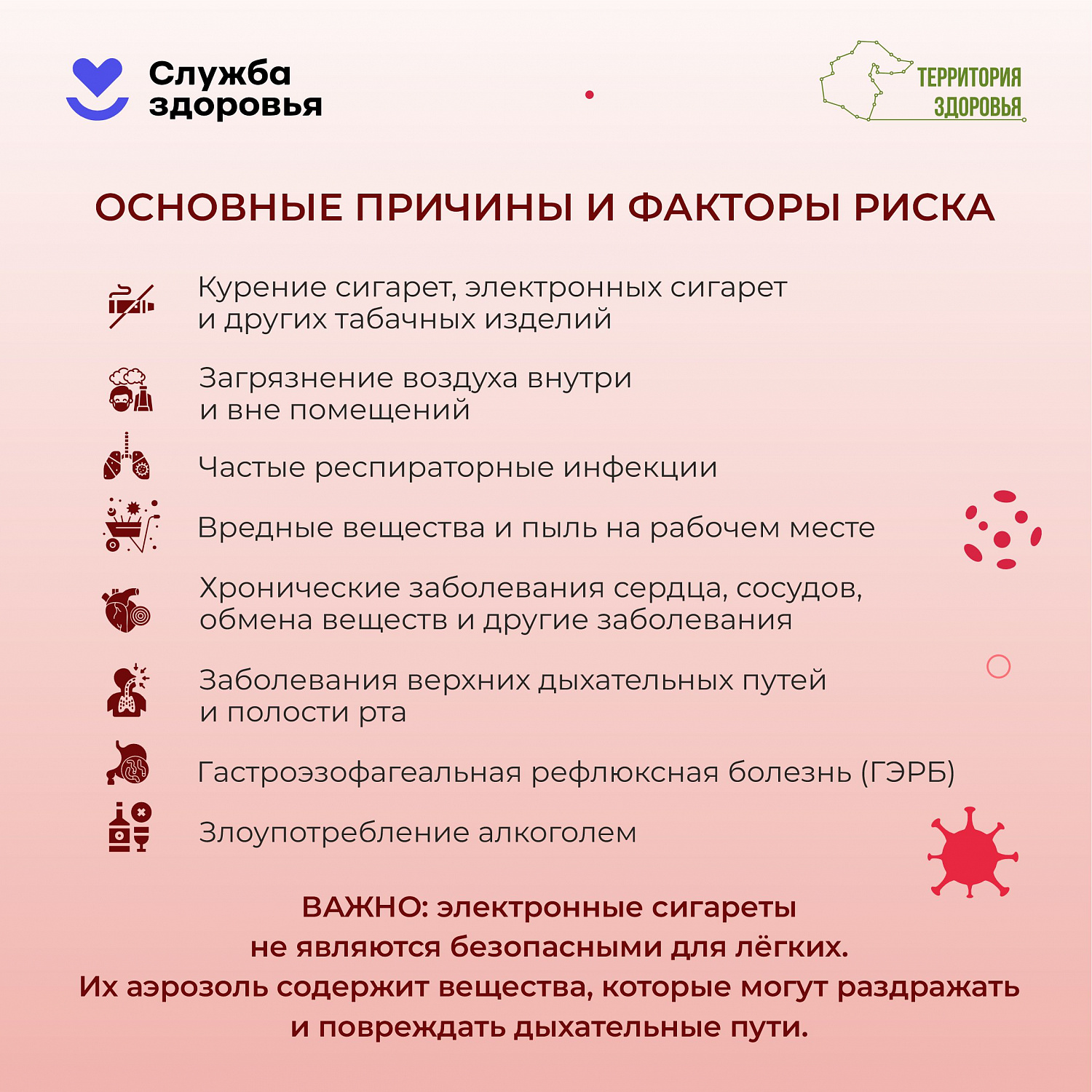 Неделя сохранения легких (21.09.2026-27.09.2026)