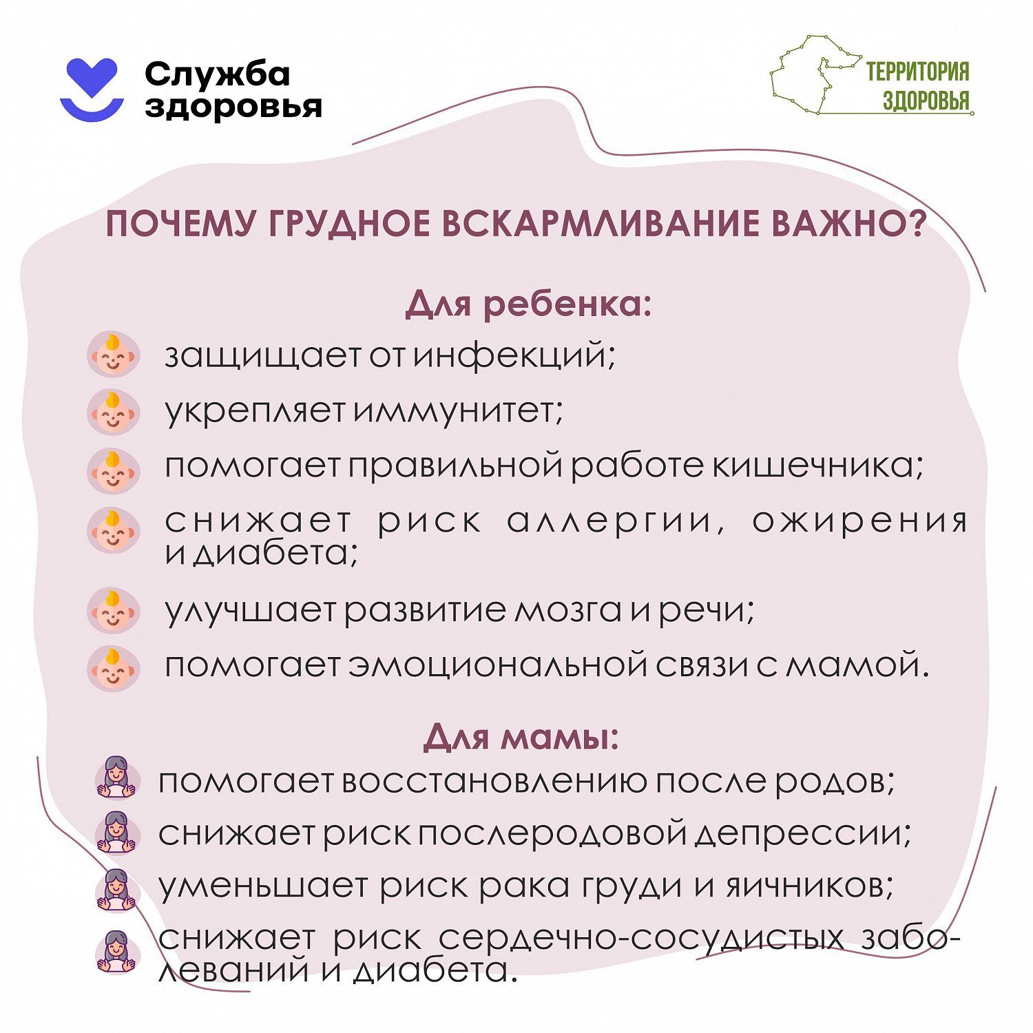 Неделя популяризации грудного вскармливания (3-9 августа)