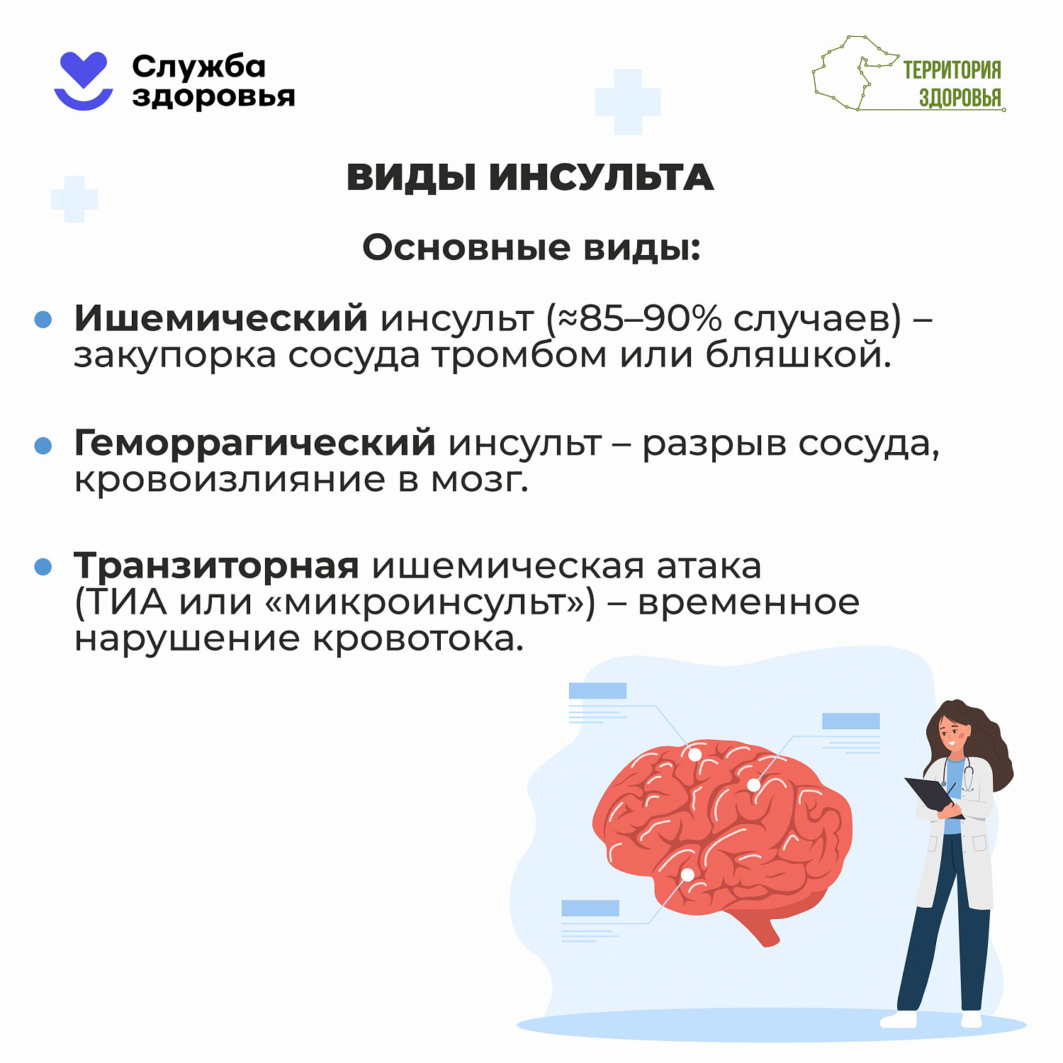 Неделя борьбы с инсультом с 26.10.2026 по 01.11.2026 года