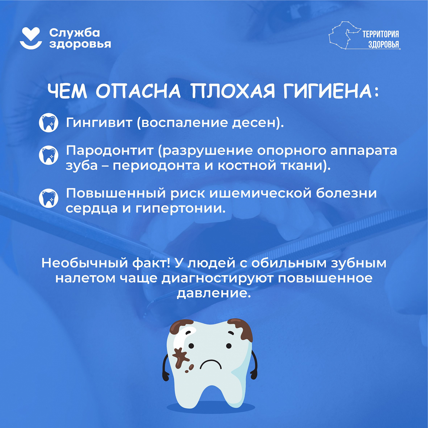 Здоровье полости рта- это важно!